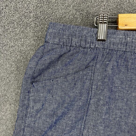 Old Navy Shorts Womens Large High Rise Linen Blend Lightweight Summer - Picture 2 of 15